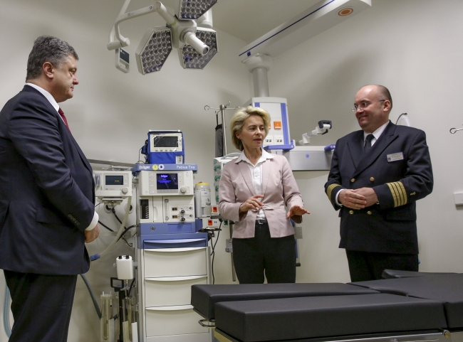 Запорожский военный госпиталь получит оборудование из Германии