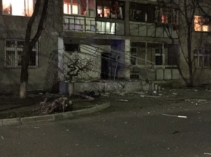 Взрыв в Одессе: пострадал офис волонтера