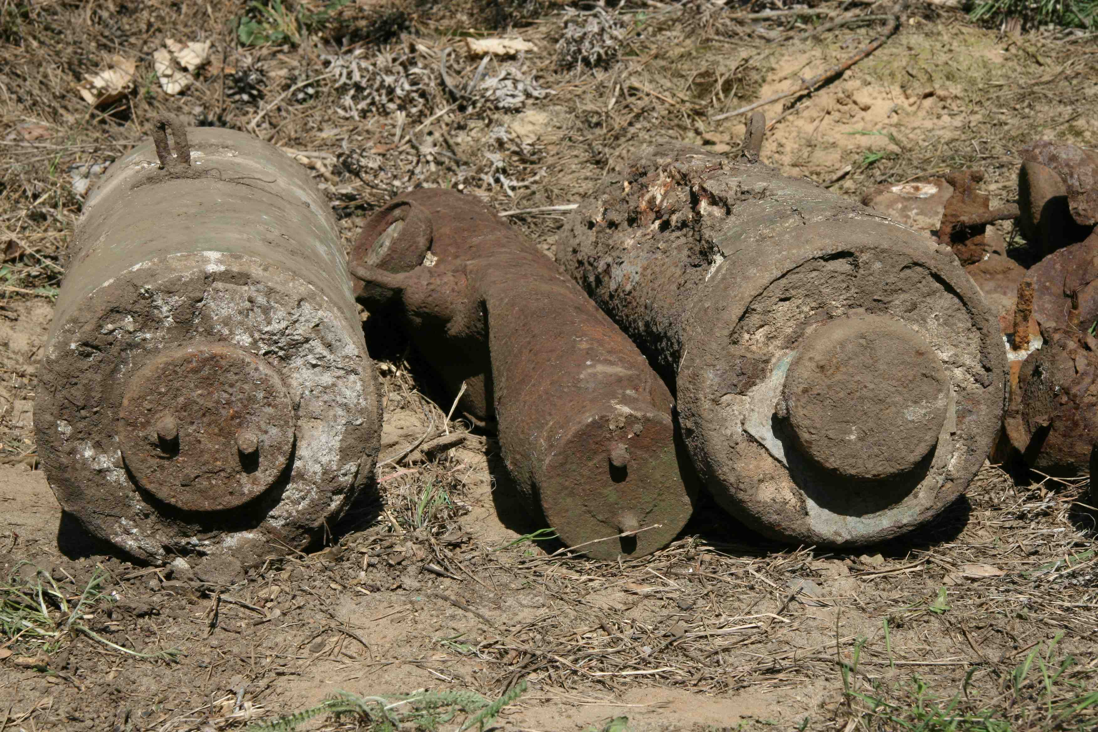 Пять боеприпасов найдены на приусадебном участке запорожцев