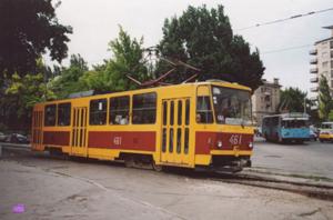 В Запорожье будет приостановлено движение трамваев по 3 маршруту