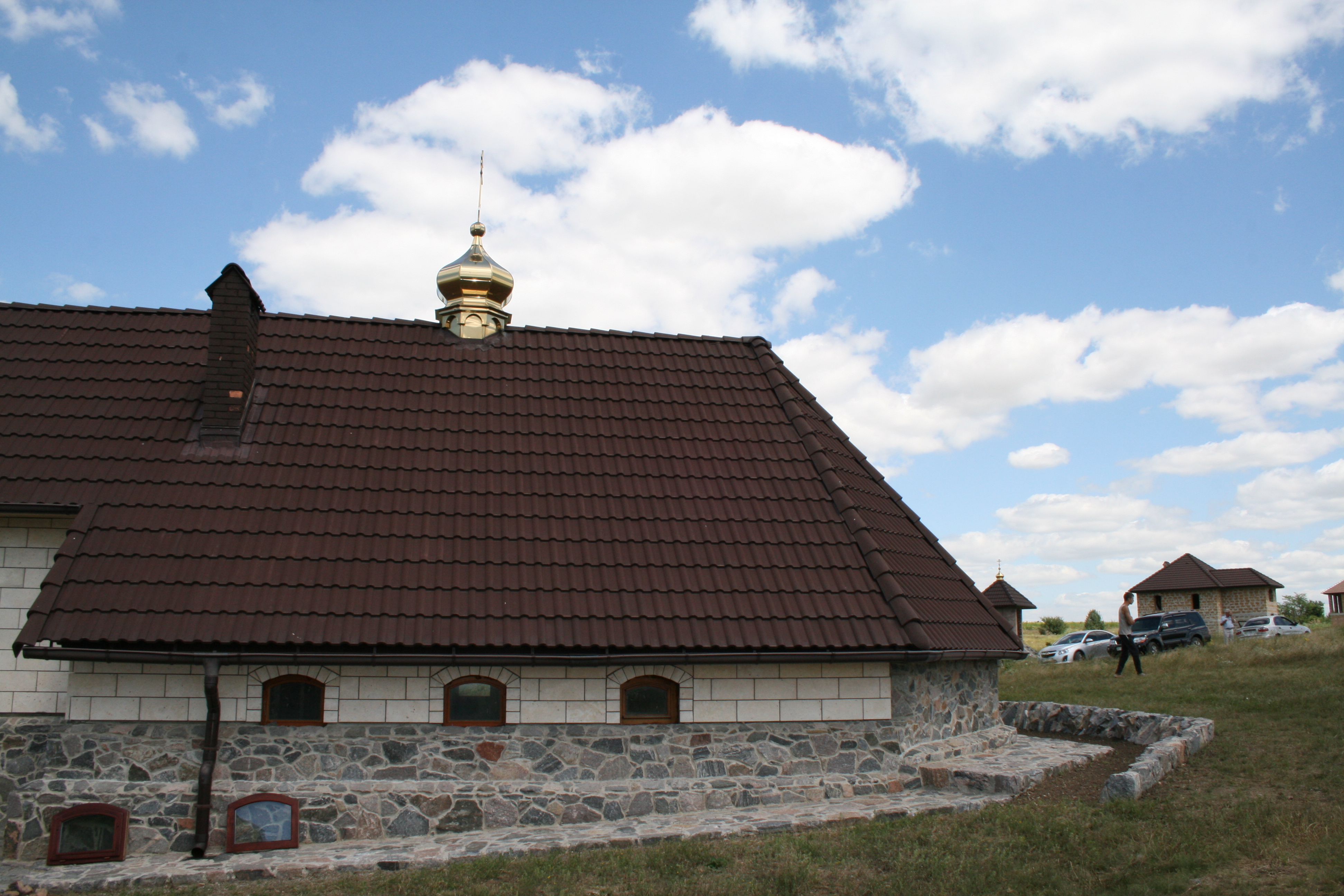 В Запорожской области строится масштабный мужской монастырь