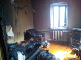 В Запорожской области во время пожара погиб пенсионер