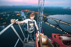 Запорожский фотограф-руфер об экстриме, паркуре и самой высокой точке