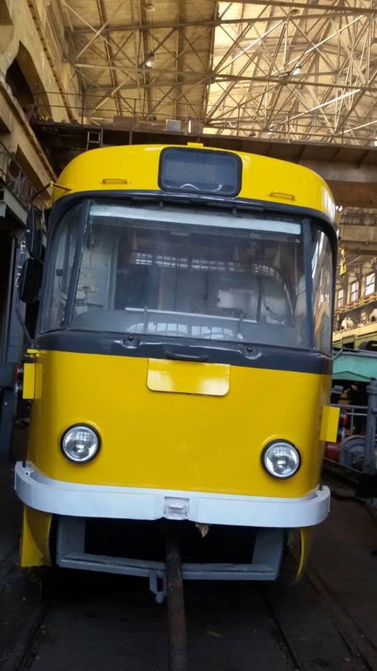 Сегодня в Одессу и Николаев поедут трамваи, отремонтированные запорожцами