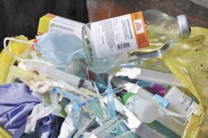 Запорожское предприятие незаконно производит захоронение медицинских отходов