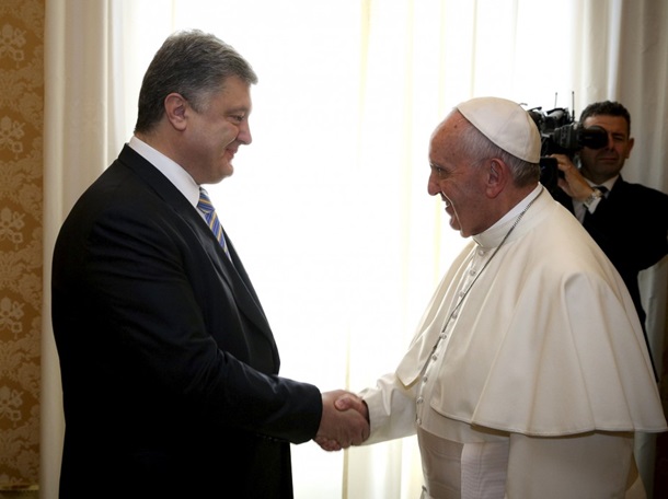 Президент встретился с Папой Римским