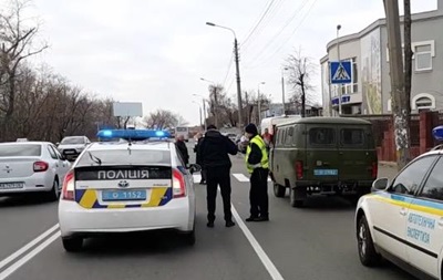 В Киеве полицейские насмерть сбили женщину