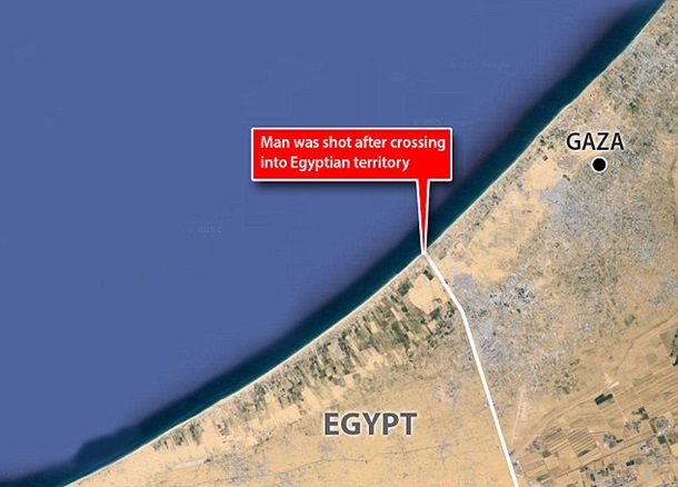 Солдаты Египта открыли огонь по палестинцу в Средиземном море