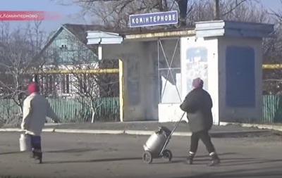 Российские СМИ показали видео из Коминтерново