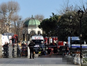 В Стамбуле прогремел взрыв, 10 погибших