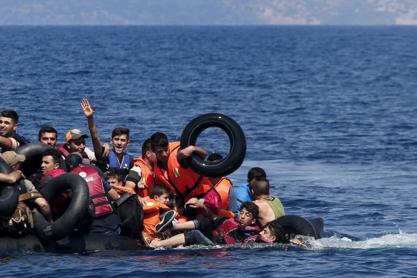 У берегов Турции утонула лодка с мигрантами