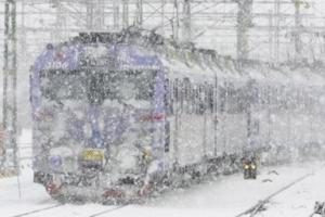 Скоростной поезд Запорожье-Киев не выдержал снижения температуры