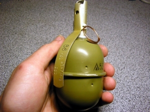 Житель Запорожской области хранил дома гранату
