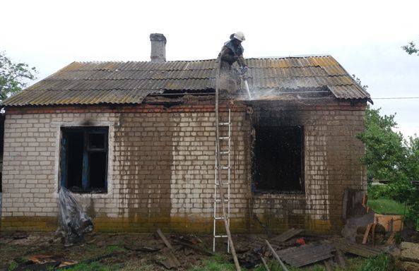 В Запорожской области на пожаре погиб 40-летний мужчина