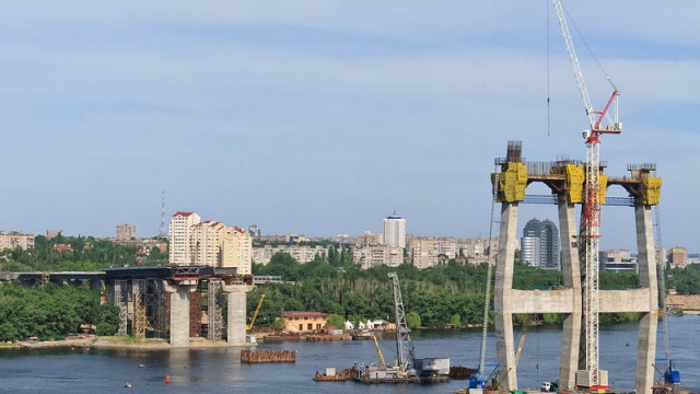 Вице-премьер-министр: Деньги на строительство первой очереди моста через Днепр в Запорожье - есть