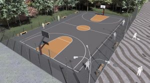 В Запорожье может появиться современный баскетбольный корт
