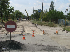 Облавтодор отремонтирует за бюджетные деньги дорогу в Токмакском районе