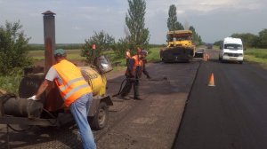 Дорожники почти закончили ремонтировать мост в районе Григорьевки