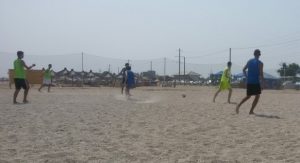 Азов провел в Бердянске турнир по пляжному футболу в память 