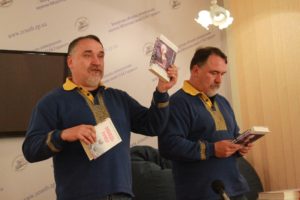 Братья Капрановы презентовали в Запорожье новый роман