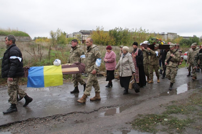 В День защитника в Запорожской области похоронили бойца