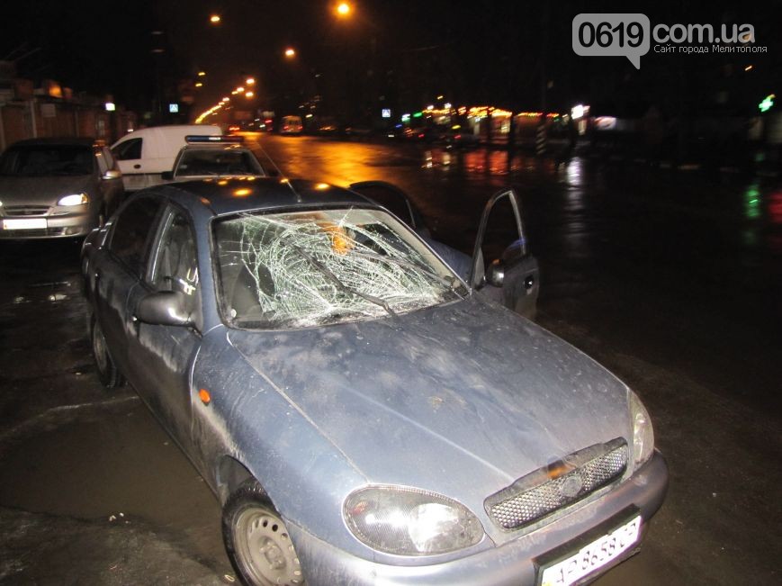 В Запорожской области водитель сбил женщину и сбежал с места ДТП - ФОТО