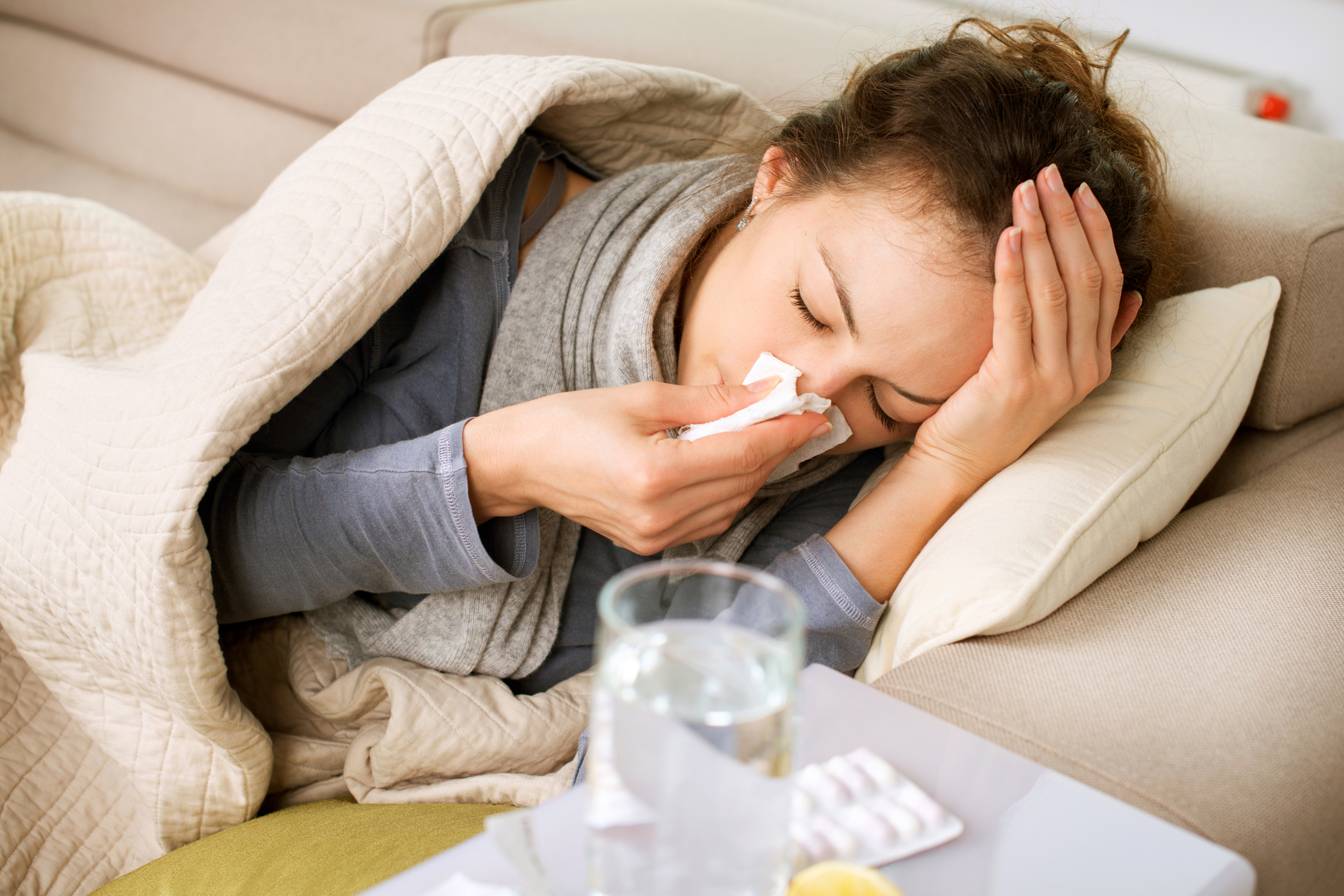 В Запорожском регионе заболеваемость гриппа и ОРВИ идет на спад