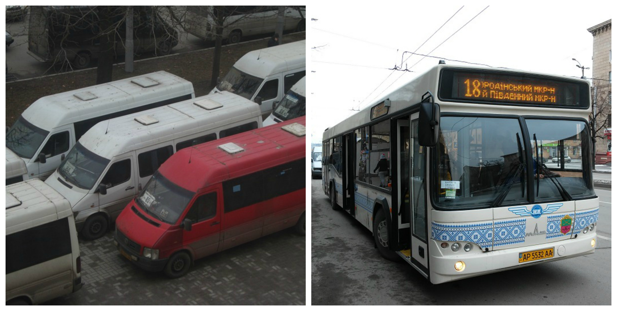 В Запорожье заменят маршрутки на большие вместительные автобусы: мнение горожан