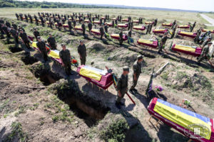 В Запорожье погибших бойцов АТО будут хоронить за бюджетный счет