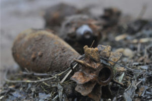 В Запорожской области взорвали опасную мину