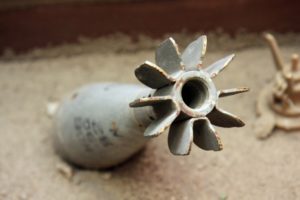 В Запорожской области обнаружили арсенал боеприпасов, две авиабомбы и гранаты - ФОТО