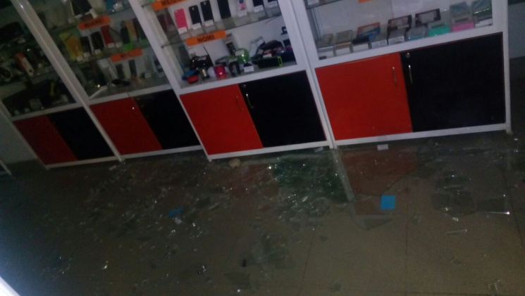 В Запорожье ограбили один из супермаркетов - ФОТО
