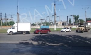 В Запорожской области иномарка врезалась в грузовик - ФОТО