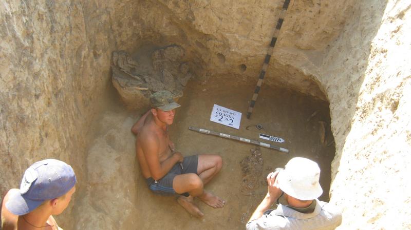 Запорожские археологи обнаружили 14 скифских захоронений