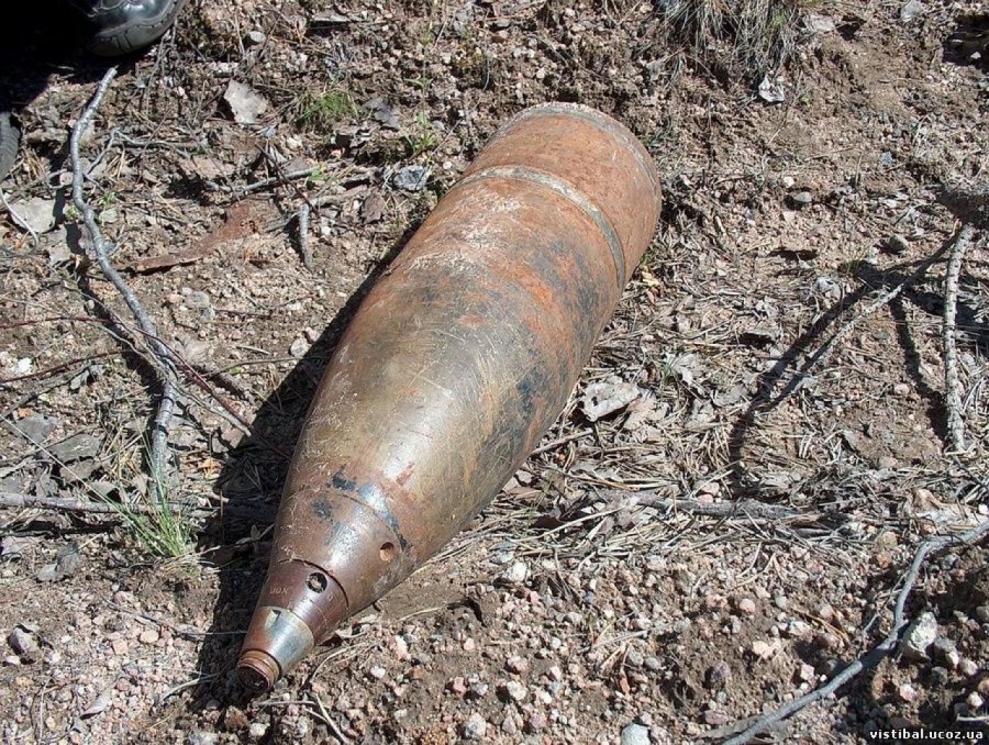 В Запорожье обнаружили взрывоопасные снаряды