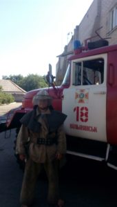 В Запорожской области на первой смене погиб пожарный - ФОТО