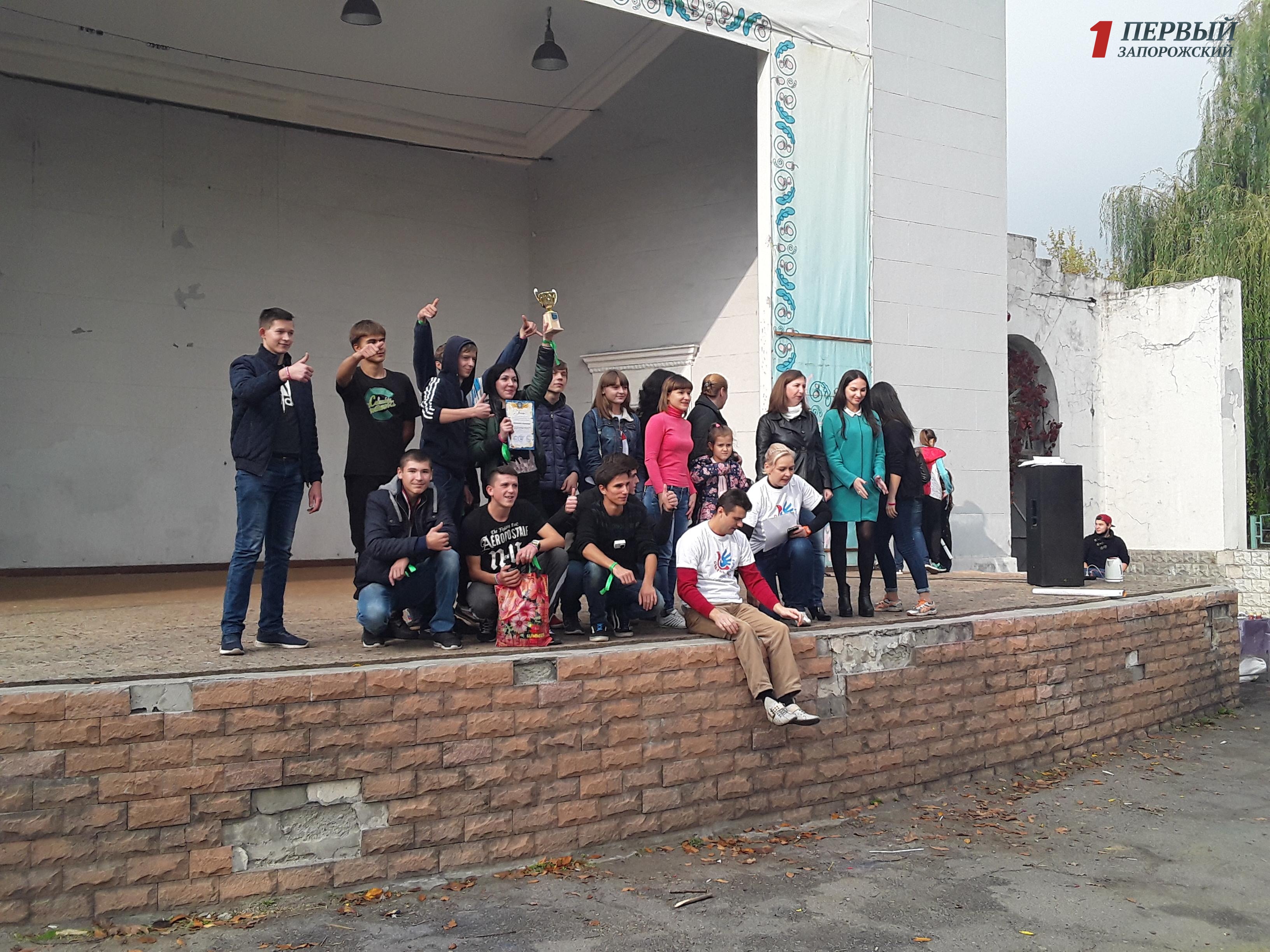 В Запорожье студенты провели квест, посвященный противодействию торговли людьми - ФОТО, ВИДЕО