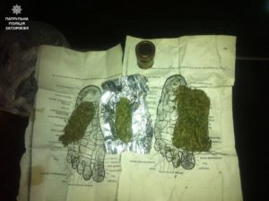 В Запорожье молодой человек пустился в бега, чтобы спрятать от патрульных марихуану - ФОТО