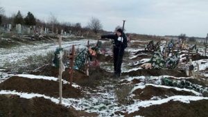 В Запорожье бойцам АТО выделили обещанную землю на кладбище – ФОТО, ВИДЕО