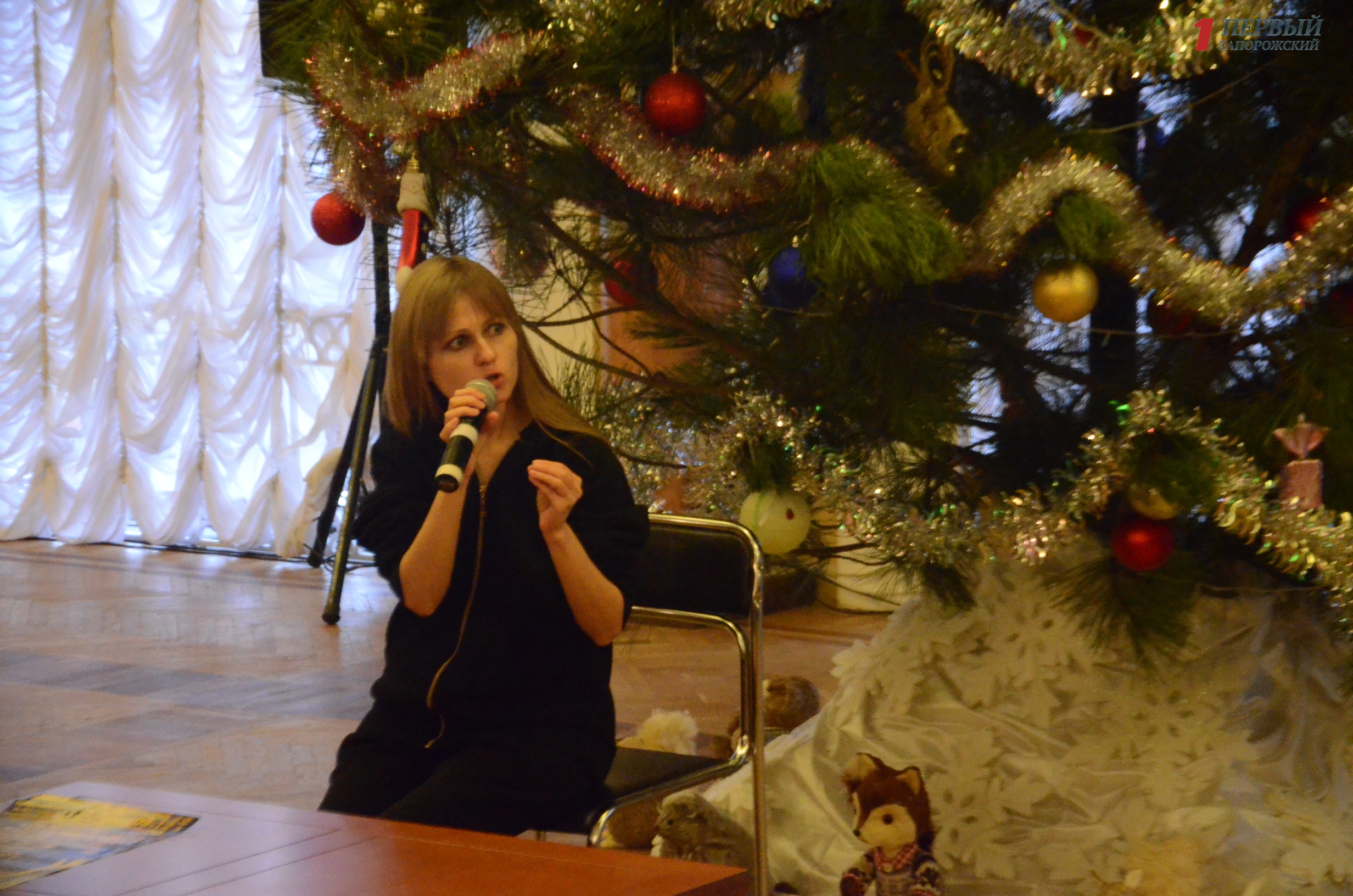 Katya Chilly поздравила запорожцев с наступающими новогодними праздниками - ФОТО