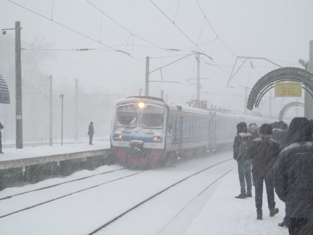 В Запорожье поезд насмерть сбил мужчину