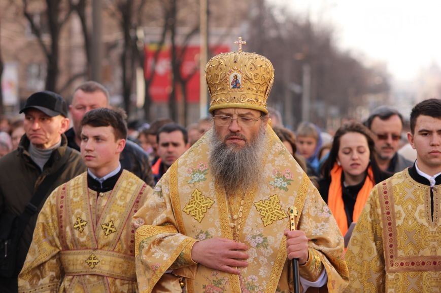 Запорожские власти рекомендуют УПЦ МП воздержаться от проведения Крестного хода