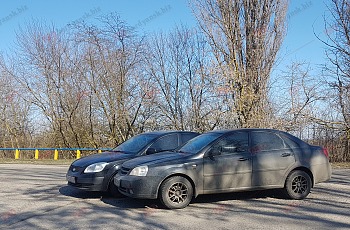 В Запорожской области не разминулись две легковушки - ФОТО