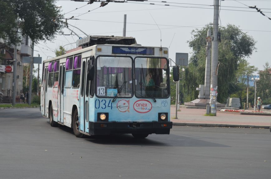 В Запорожье временно закроют движение одного из троллейбусных маршрутов
