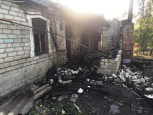 В Запорожской области во время ночного пожара погибла женщина - ФОТО