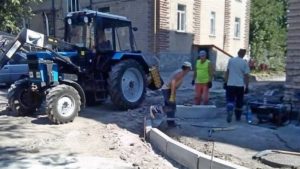 В Запорожье продолжается ремонт внутриквартальных дорог