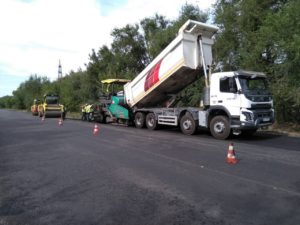 Как в Запорожской области продолжается ремонт трассы на Мариуполь - ФОТО