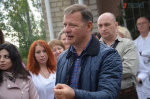 Олег Ляшко посетил запорожский онкодиспансер, где откроют новый корпус для проведения лучевой терапии – ФОТО