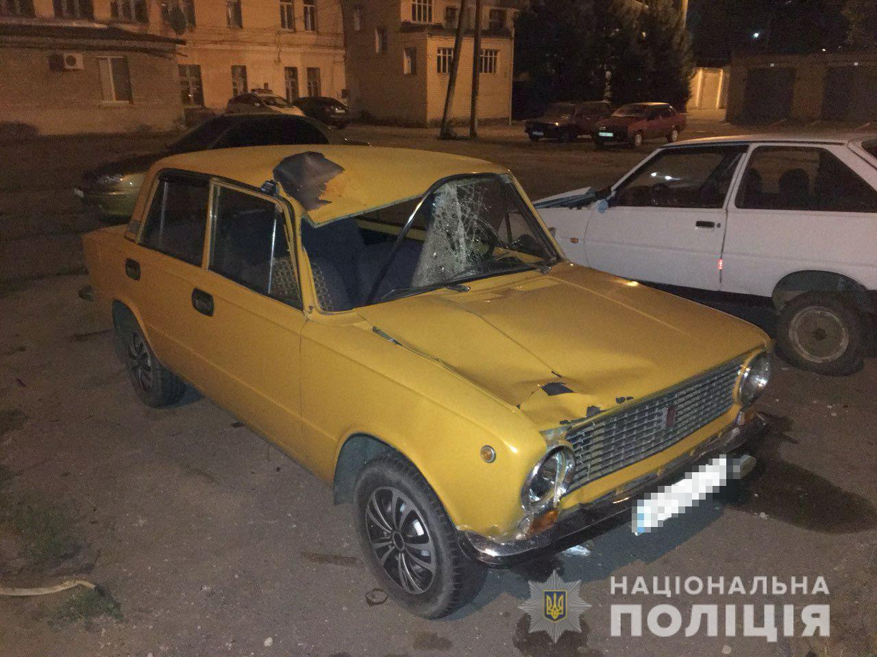 В Запорожской области водитель насмерть сбил человека и скрылся с места ДТП - ФОТО