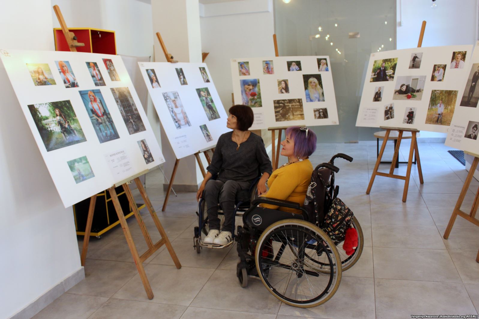 В Запорожье открылась фотовыставка «Сильные духом», героями которой стали люди с инвалидностью
